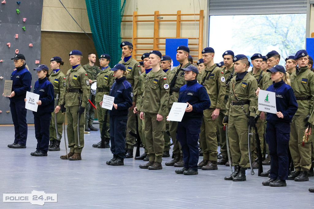 Zachodniopomorski Przegląd Musztry Klas Mundurowych w Policach