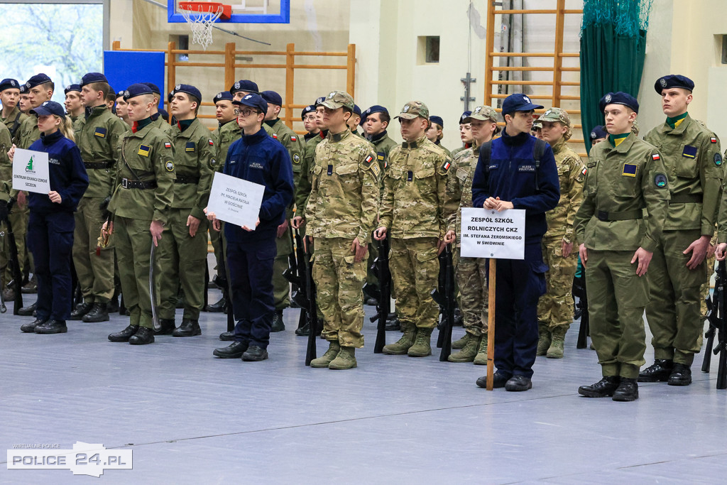 Zachodniopomorski Przegląd Musztry Klas Mundurowych w Policach