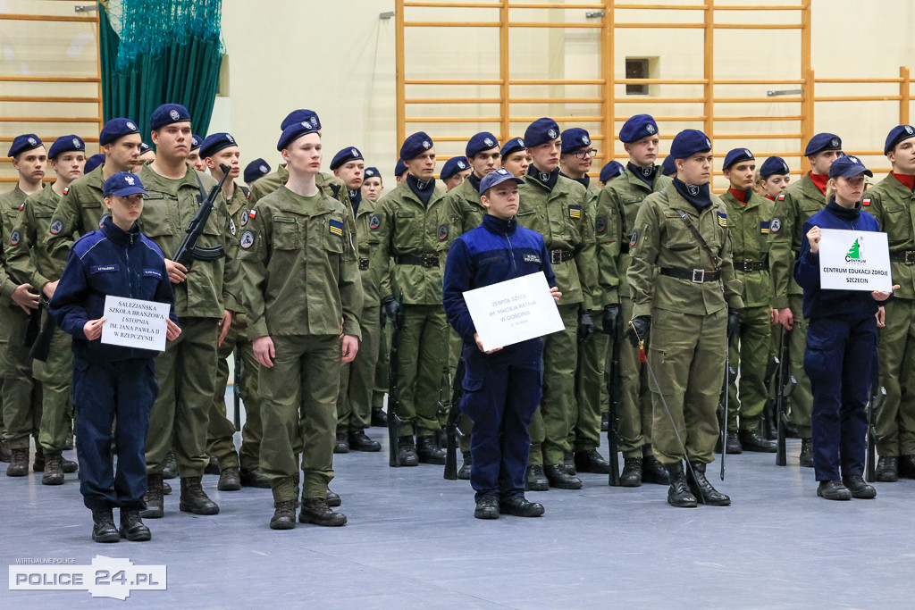 Zachodniopomorski Przegląd Musztry Klas Mundurowych w Policach