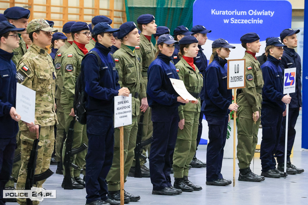 Zachodniopomorski Przegląd Musztry Klas Mundurowych w Policach