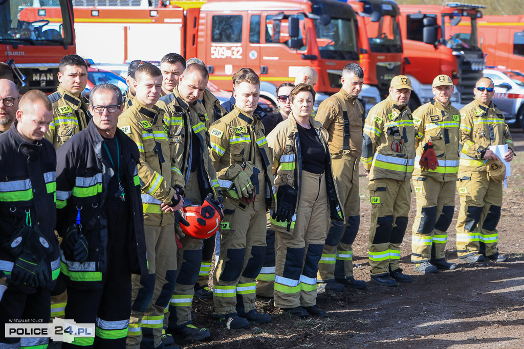 Wielkoobszarowy pożar Puszczy Wkrzańskiej