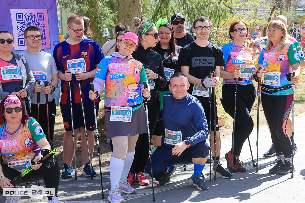 Bieg Korczaka w Policach - Marsz Nordic Walking