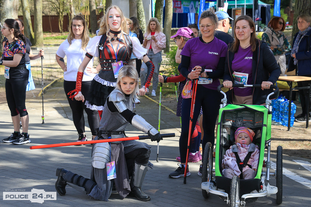 Bieg Korczaka w Policach - Marsz Nordic Walking