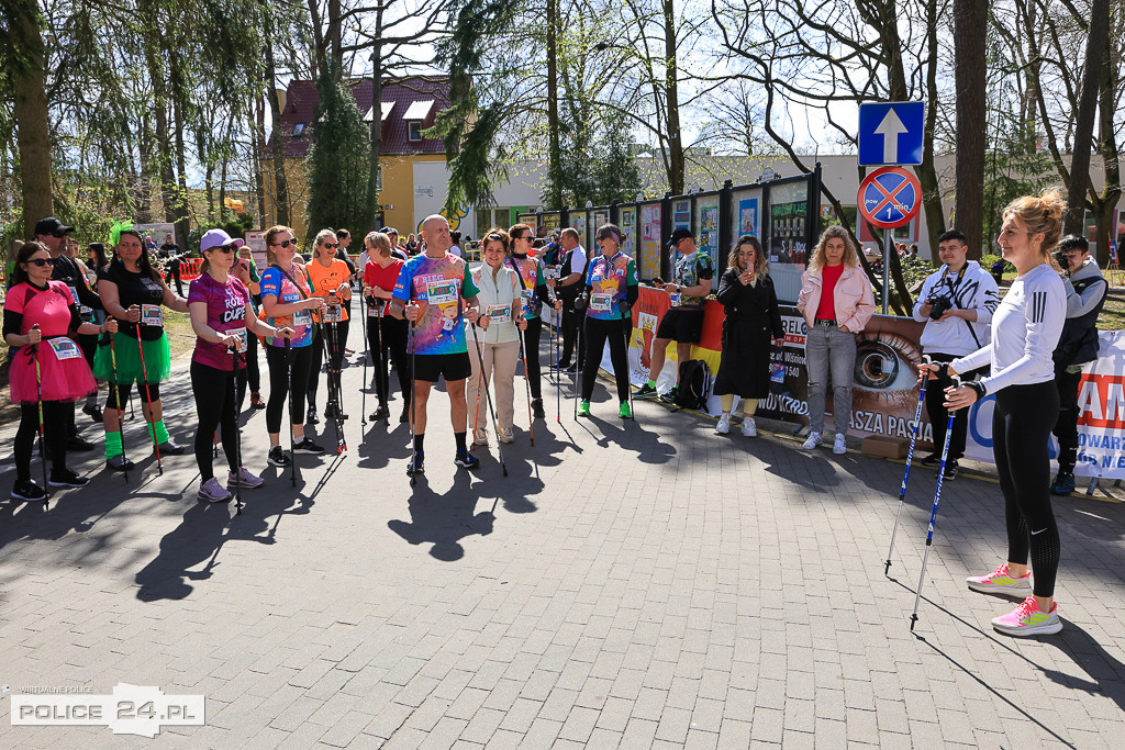 Bieg Korczaka w Policach - Marsz Nordic Walking