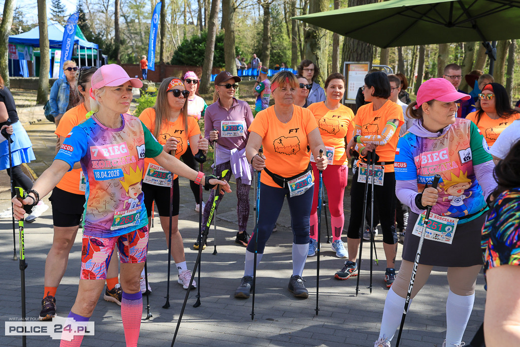 Bieg Korczaka w Policach - Marsz Nordic Walking