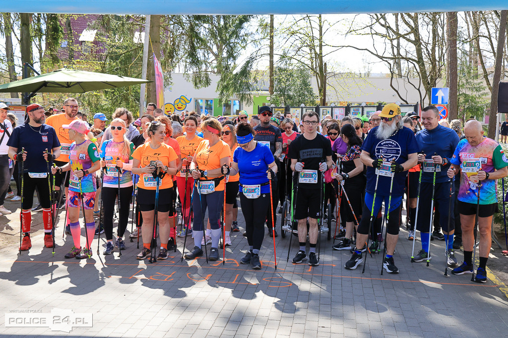 Bieg Korczaka w Policach - Marsz Nordic Walking