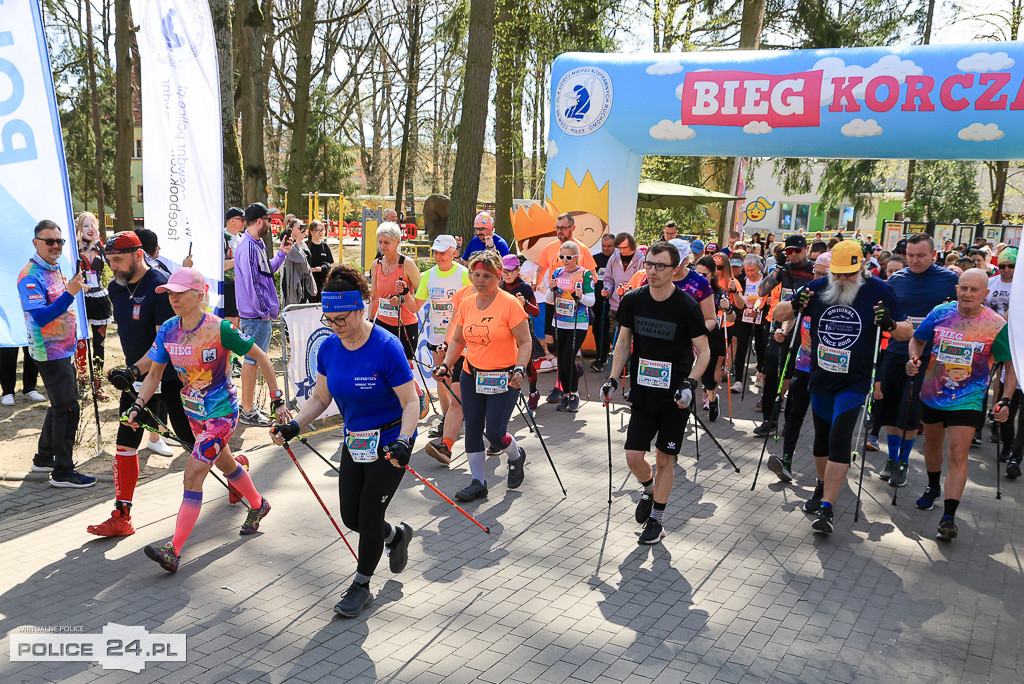 Bieg Korczaka w Policach - Marsz Nordic Walking