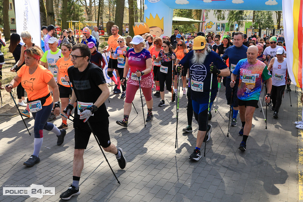 Bieg Korczaka w Policach - Marsz Nordic Walking