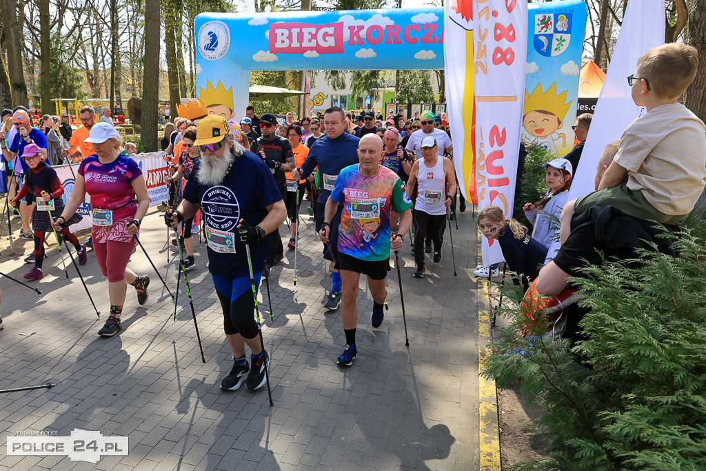 Bieg Korczaka w Policach - Marsz Nordic Walking