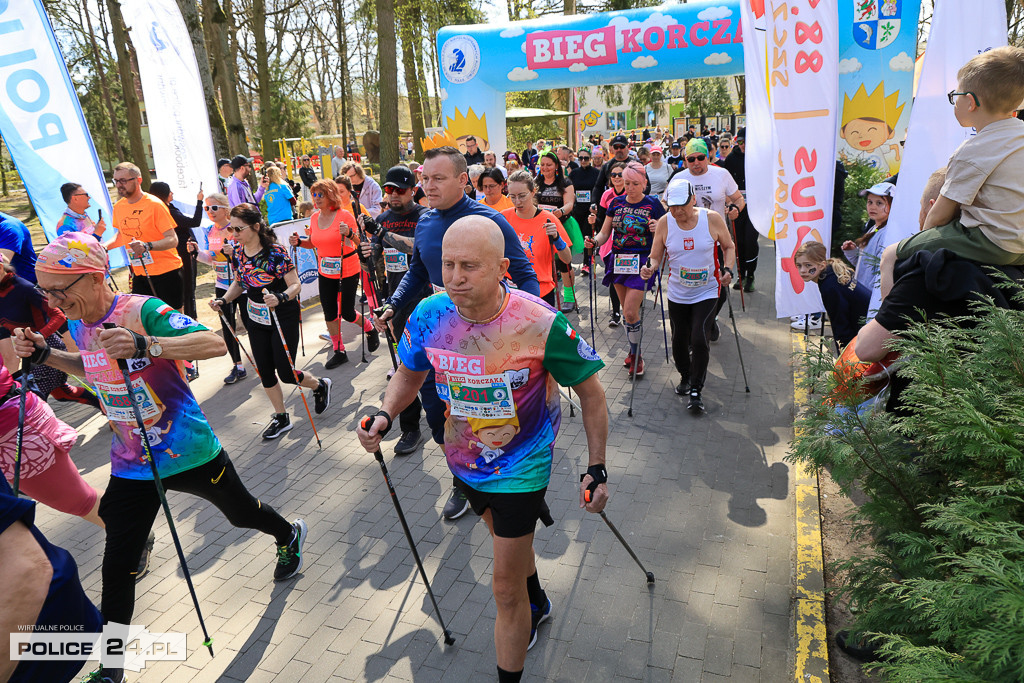 Bieg Korczaka w Policach - Marsz Nordic Walking