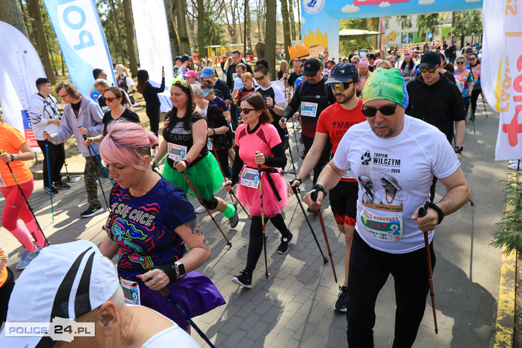 Bieg Korczaka w Policach - Marsz Nordic Walking