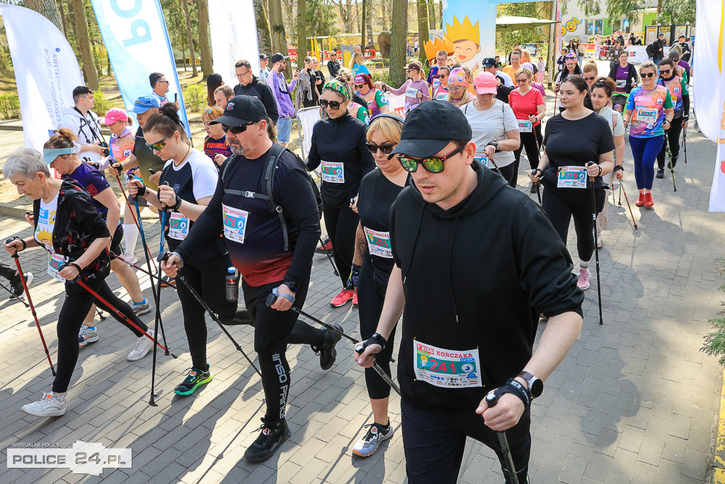 Bieg Korczaka w Policach - Marsz Nordic Walking