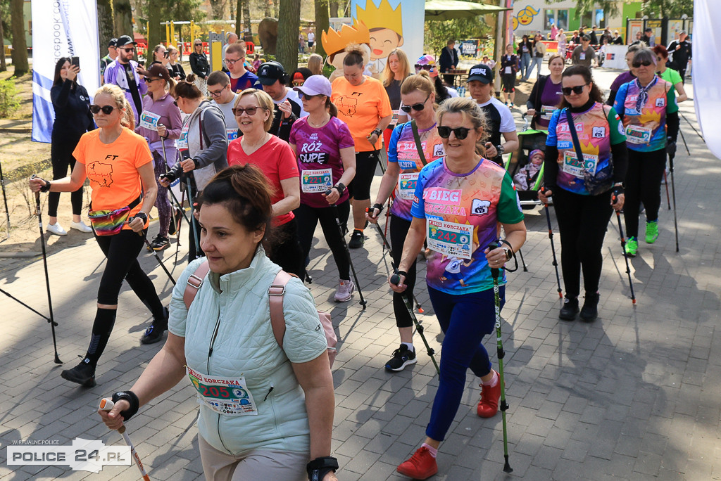 Bieg Korczaka w Policach - Marsz Nordic Walking