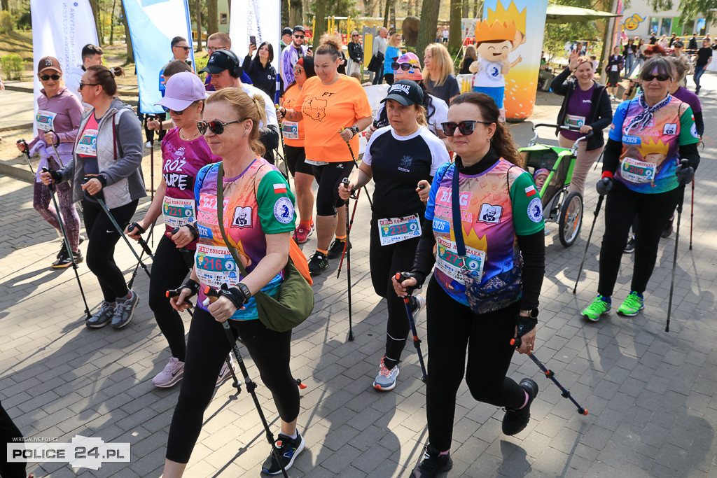 Bieg Korczaka w Policach - Marsz Nordic Walking