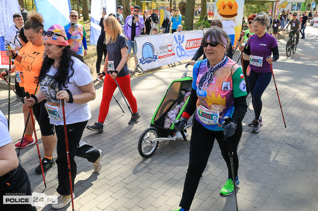 Bieg Korczaka w Policach - Marsz Nordic Walking