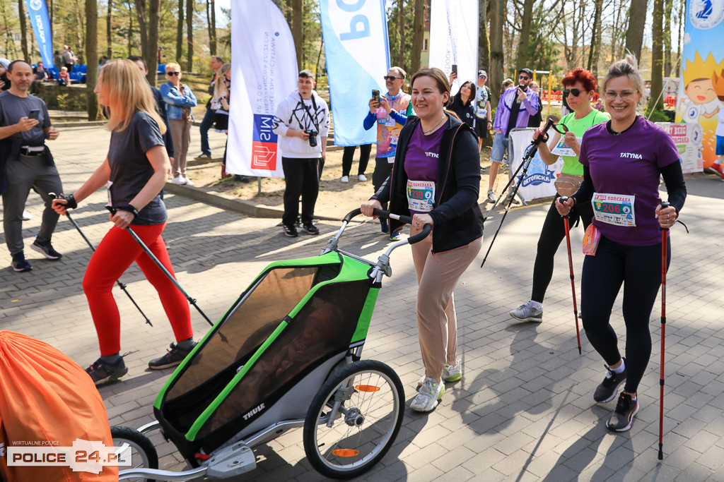 Bieg Korczaka w Policach - Marsz Nordic Walking