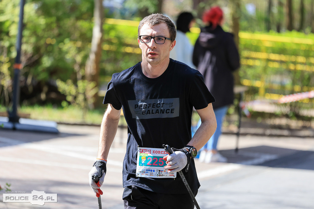 Bieg Korczaka w Policach - Marsz Nordic Walking