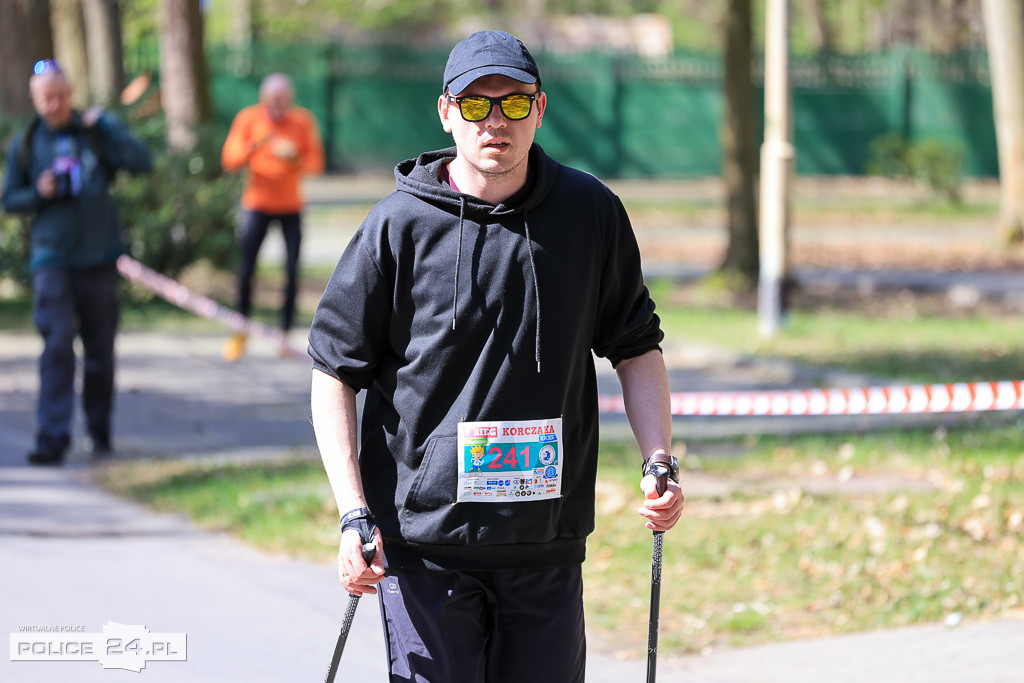 Bieg Korczaka w Policach - Marsz Nordic Walking