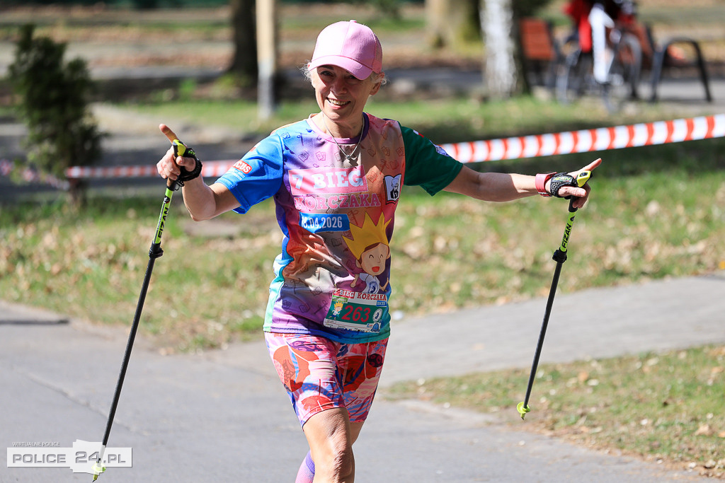 Bieg Korczaka w Policach - Marsz Nordic Walking