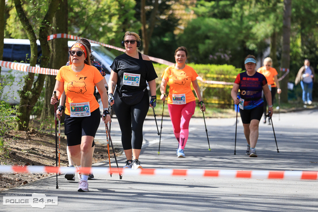 Bieg Korczaka w Policach - Marsz Nordic Walking