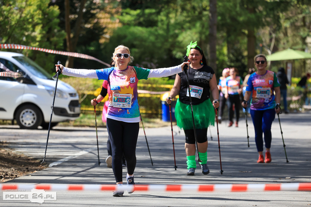 Bieg Korczaka w Policach - Marsz Nordic Walking