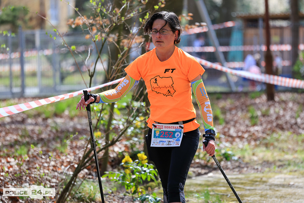 Bieg Korczaka w Policach - Marsz Nordic Walking