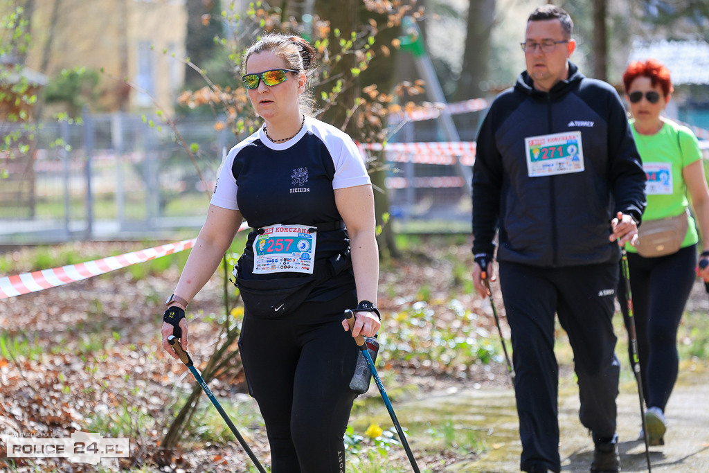 Bieg Korczaka w Policach - Marsz Nordic Walking