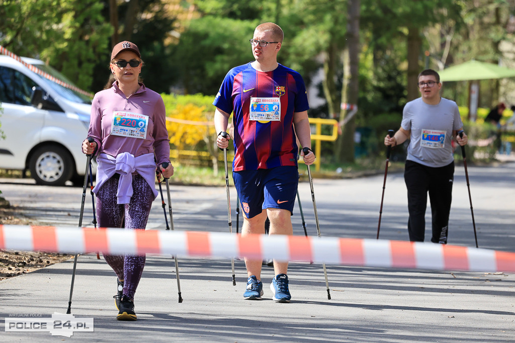 Bieg Korczaka w Policach - Marsz Nordic Walking