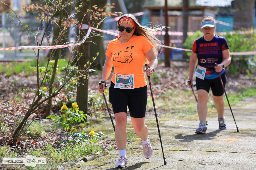 Bieg Korczaka w Policach - Marsz Nordic Walking