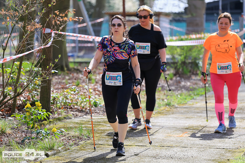 Bieg Korczaka w Policach - Marsz Nordic Walking