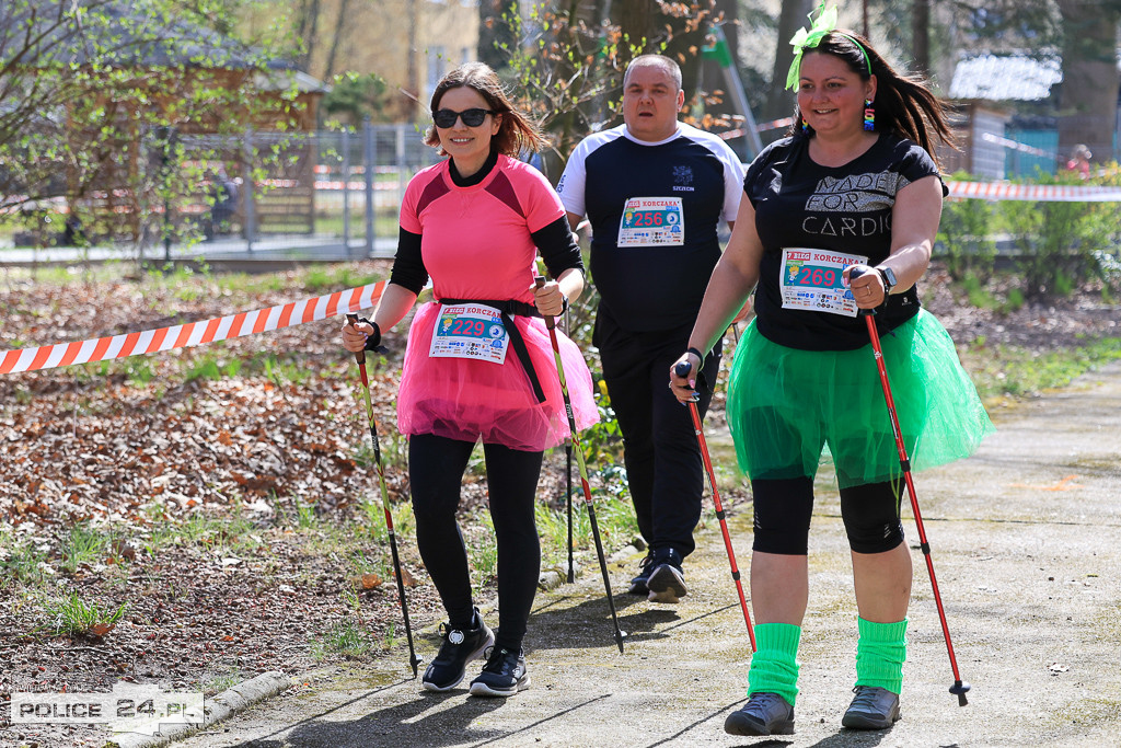 Bieg Korczaka w Policach - Marsz Nordic Walking