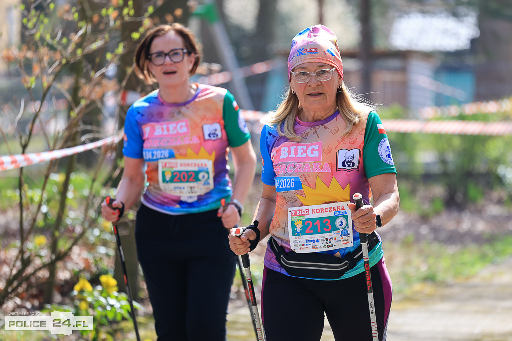 Bieg Korczaka w Policach - Marsz Nordic Walking