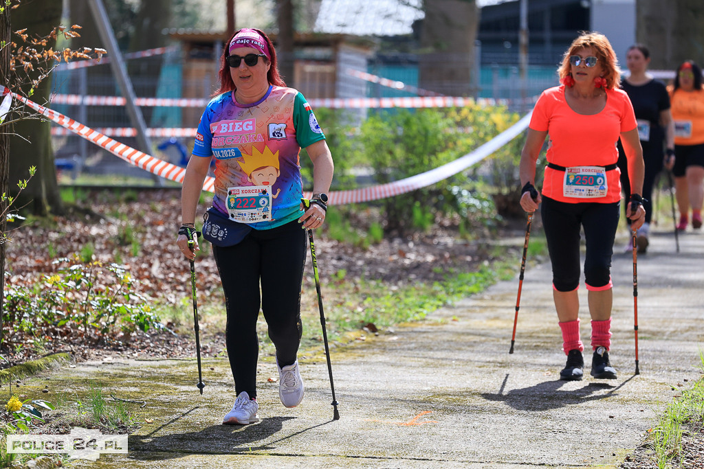 Bieg Korczaka w Policach - Marsz Nordic Walking