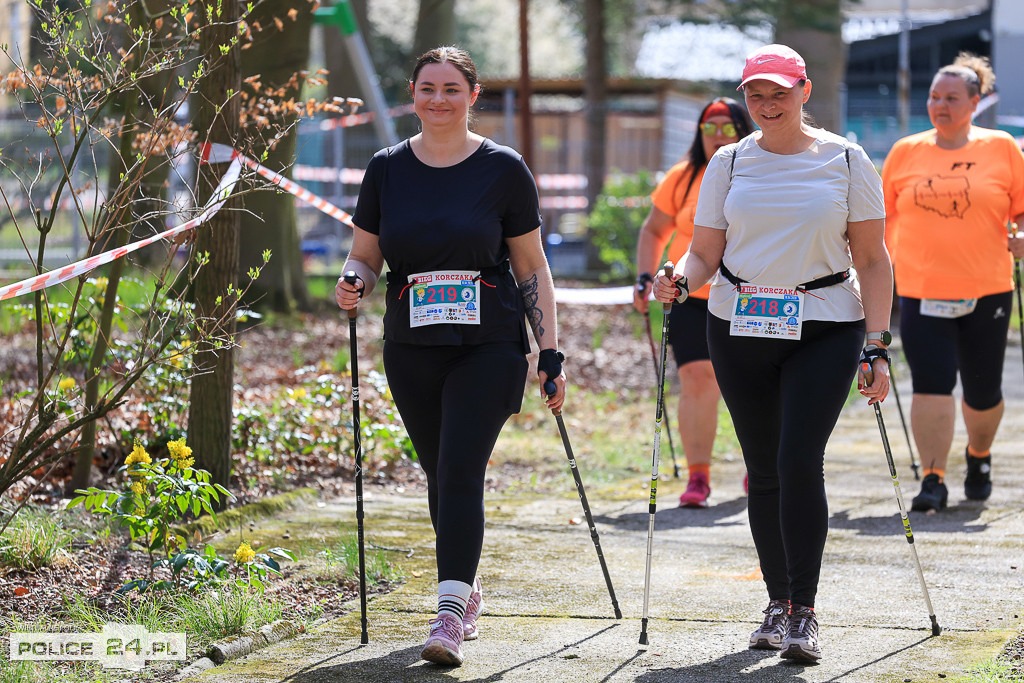 Bieg Korczaka w Policach - Marsz Nordic Walking