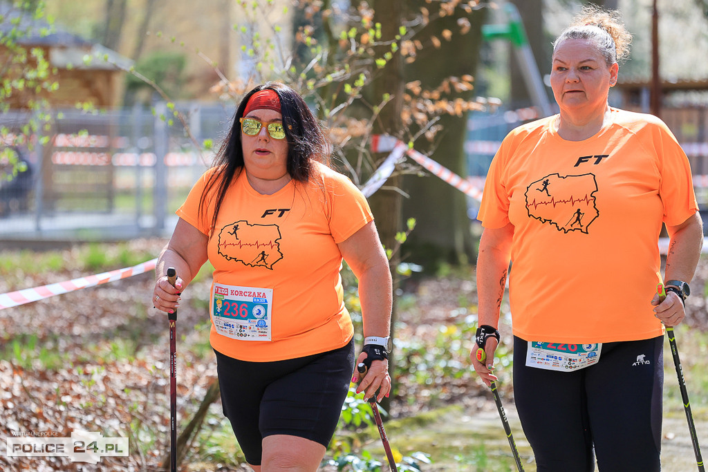 Bieg Korczaka w Policach - Marsz Nordic Walking