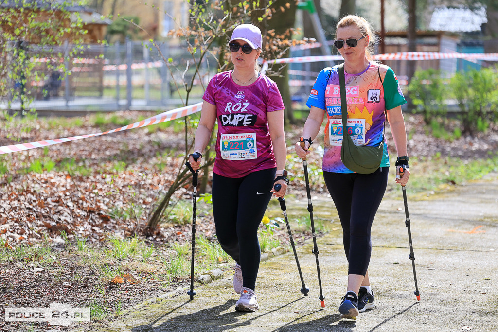 Bieg Korczaka w Policach - Marsz Nordic Walking