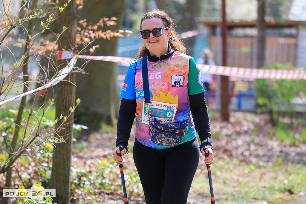 Bieg Korczaka w Policach - Marsz Nordic Walking