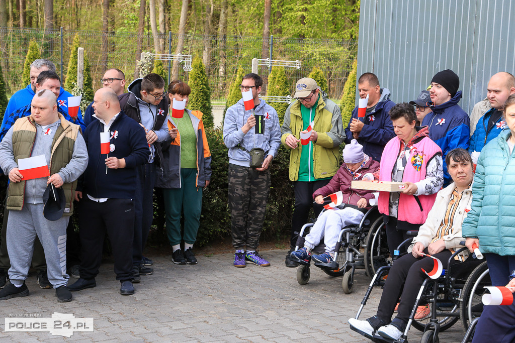 Uroczyste podniesienie flagi w PSONI Police