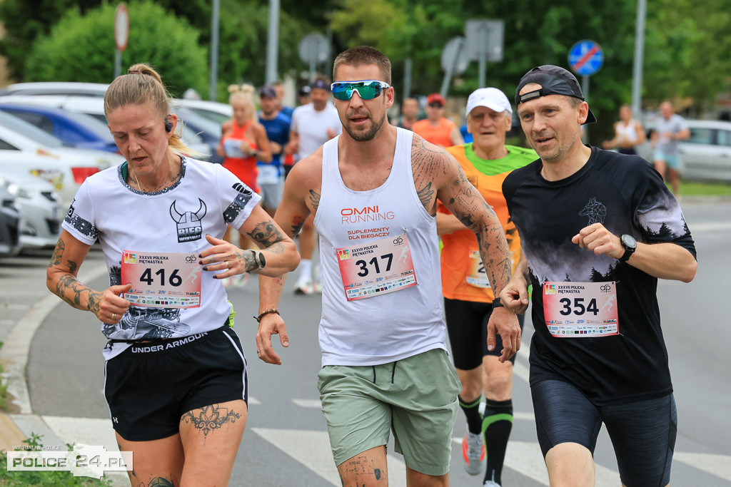 XXXVII Policka Piętnastka - biegi na 5, 10 i 15 km