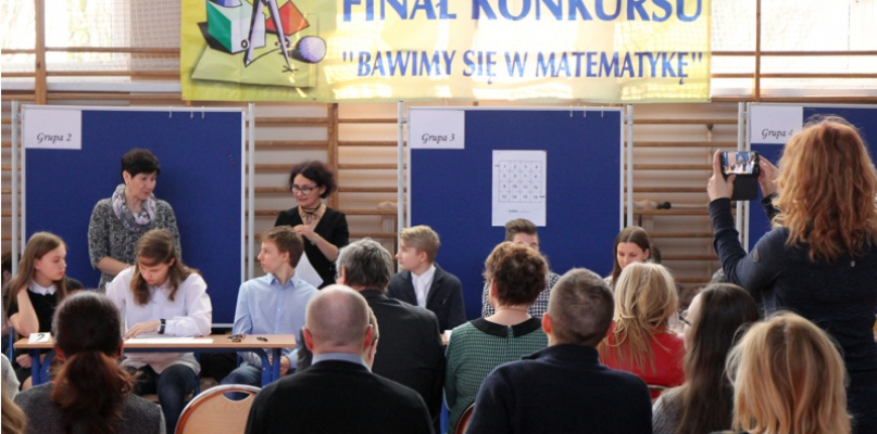 Finał konkursu „Bawimy się w matematykę” [foto]