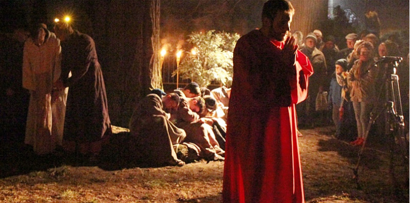 Misterium Męki Pańskiej w Jasienicy [foto/wideo]