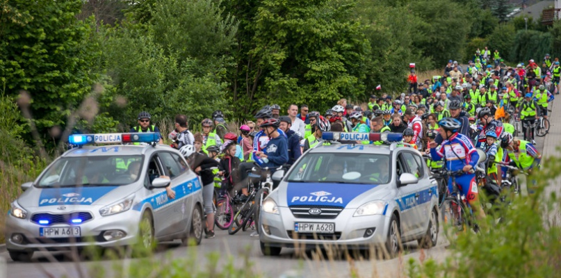 Około 300 rowerzystów podczas Mierzyńskiego Rodzinnego Rajdu Rowerowego [foto]