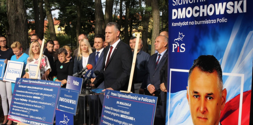 Sławomir Dmochowski kandydatem Prawa i Sprawiedliwości na burmistrza Polic [foto/w