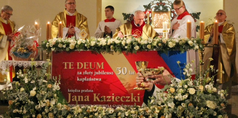 50-lecie kapłaństwa ks. prałata Jana Kazieczki [foto/wideo]