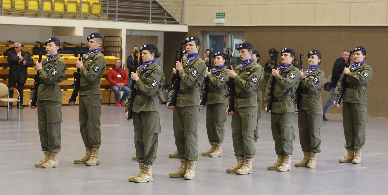 Zachodniopomorski Przegląd Musztry Klas Mundurowych w Policach