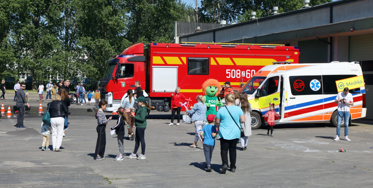 Dzień Dziecka w Zakładowej Straży Pożarnej Grupy Azoty Police