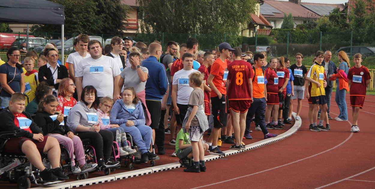 V Mityng Lekkoatletyczny dla osób niepełnosprawnych fot. Natalia Hałgas