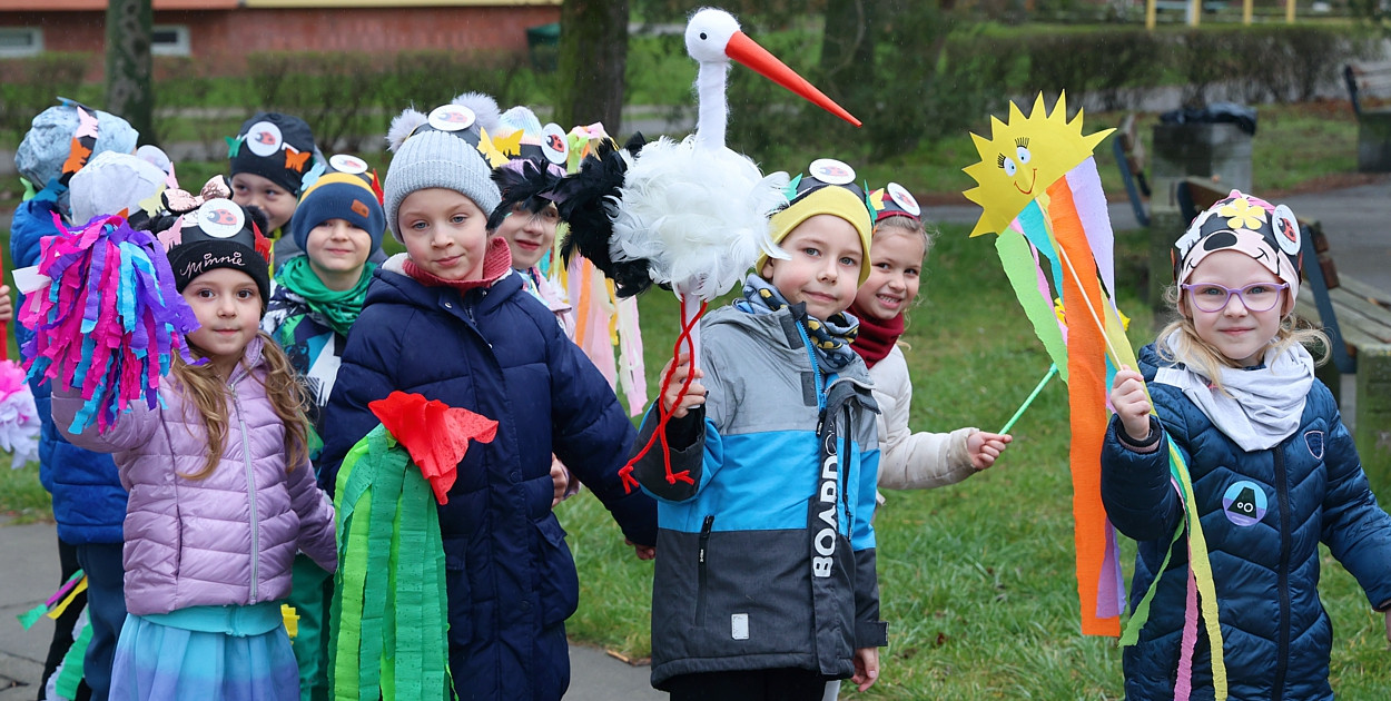 Na zdjęciu przedszkolaki z Przedszkola Publicznego nr 8 w Policach.