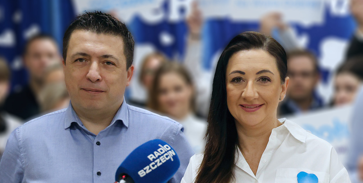 Na zdjęciu Magdalena Zagrodzka i Paweł Malinowski