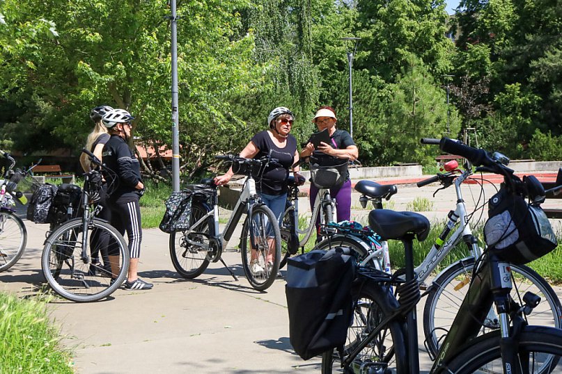 Rowerowe Urodziny Grześka i kręcenie kilometrów dla Polic